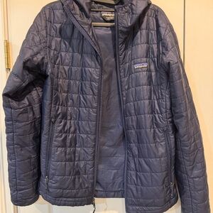 Patagonia Quilted Jacket in Deep Blue